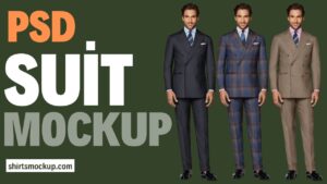 PSD Custom Suit Mockup Template