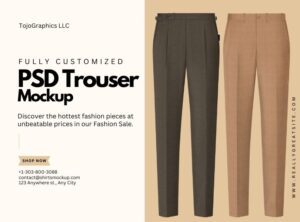 PSD Trousers Mockup