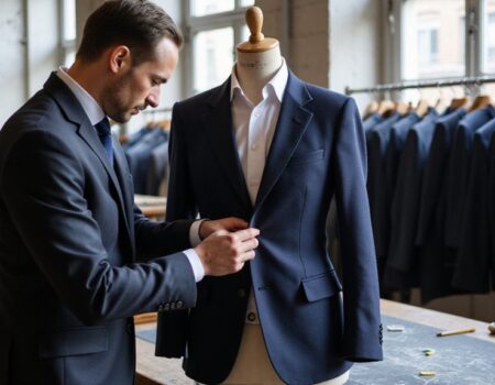 bespoke business jacket tailoring