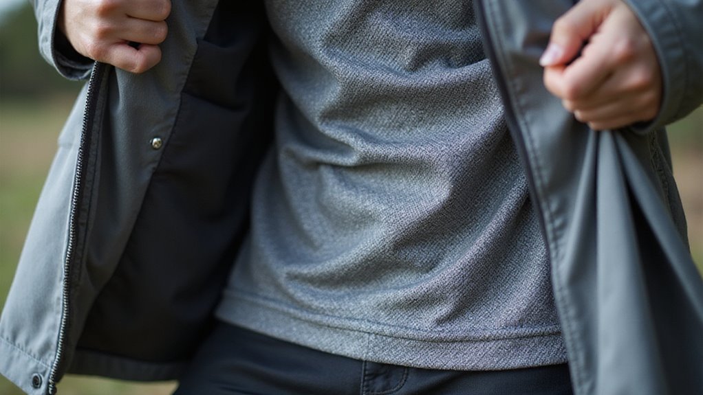 breathable lightweight jacket lining