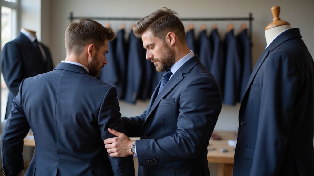 perfectly fitted custom jacket